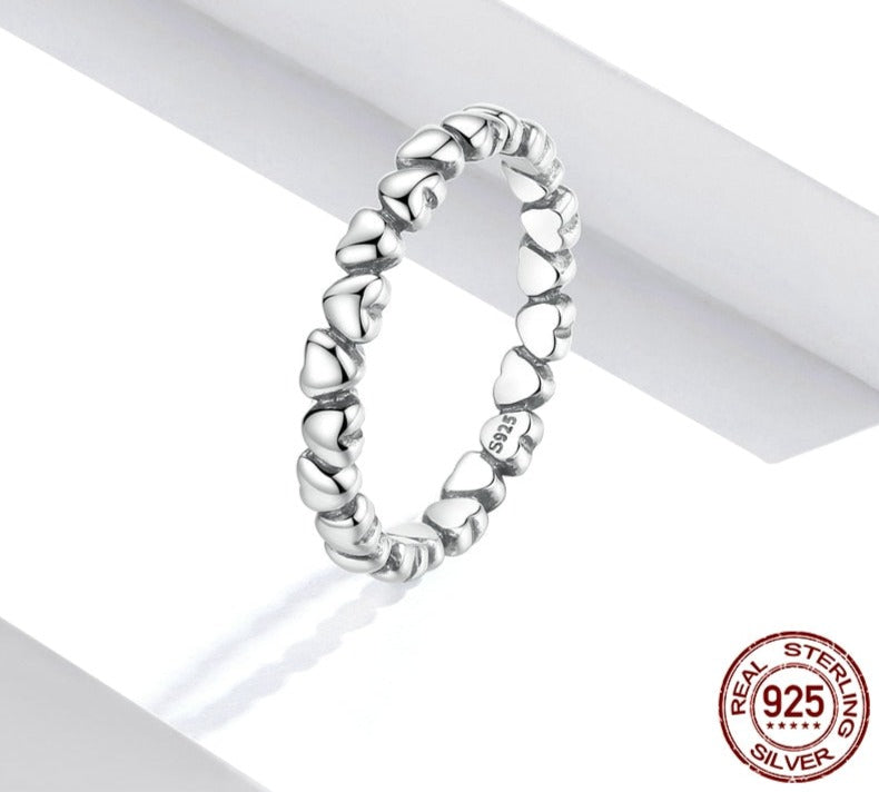 Anillo Mini Corazones