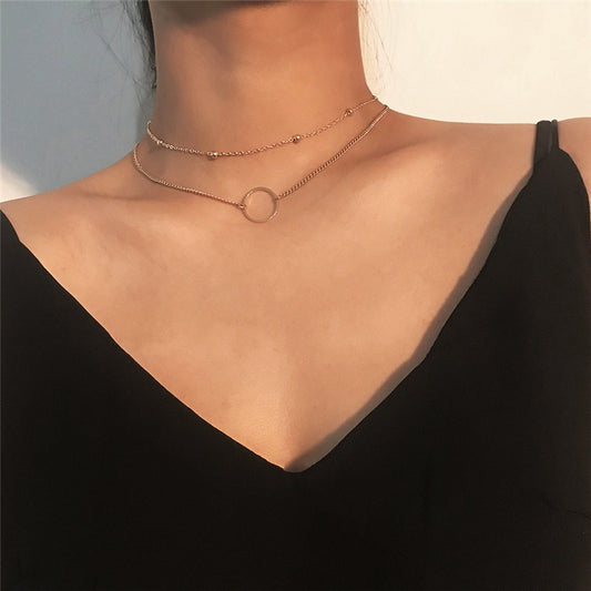 Collar Choker Circulo